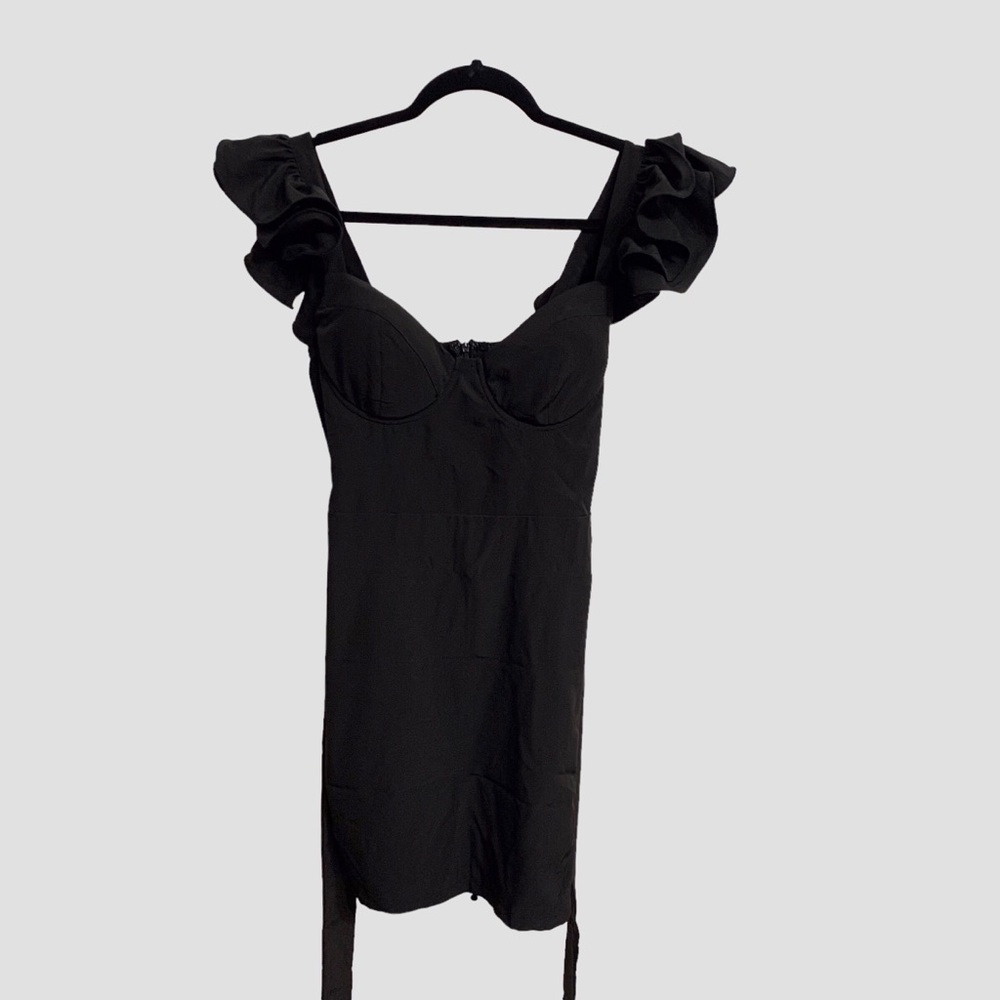 FASHION NOVA LITTLE BLACK DRESS BLACK COCKTAIL DRESS